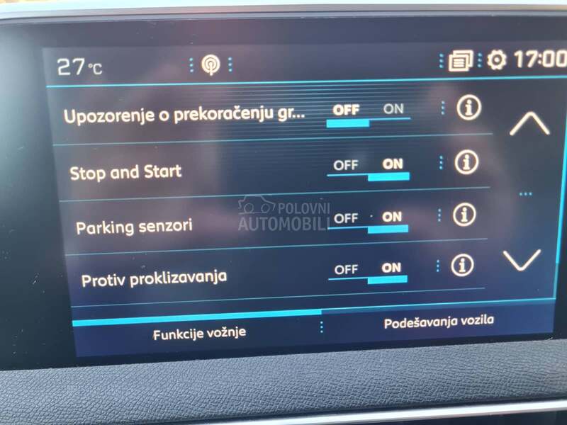 Peugeot 5008 Allure 360 kamere