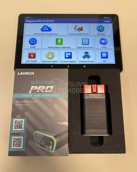 LAUNCH DIJAGNOSTIKA GOLO PRO 4.0 FULL VERZIJA I TABLET