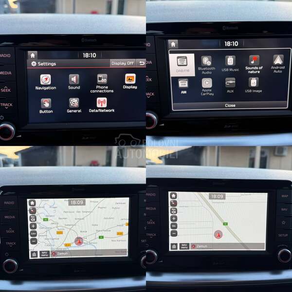 Kia Stonic 2xLED nav line asist