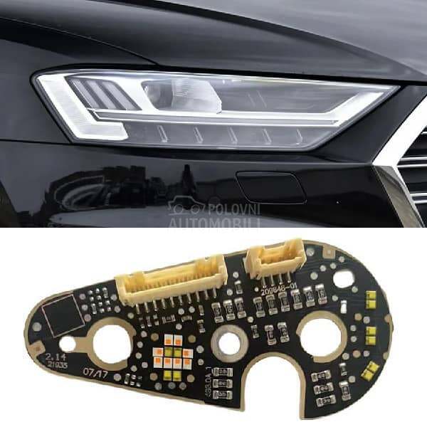 LED pločice, LED DRL levi far