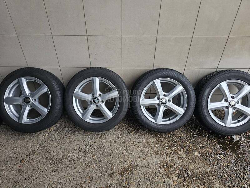 Aluminijumske felne TOP ZIMSKI SET ŠKODA 16" 5 x 112