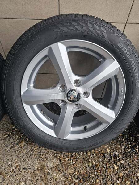 Aluminijumske felne TOP ZIMSKI SET ŠKODA 16" 5 x 112