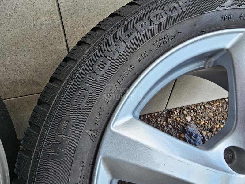 Aluminijumske felne TOP ZIMSKI SET ŠKODA 16" 5 x 112