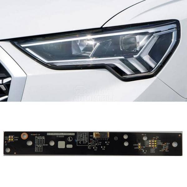 LED pločice, LED DRL levi far