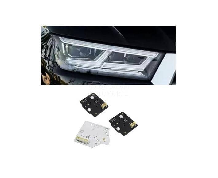 LED pločice, LED DRL levi far