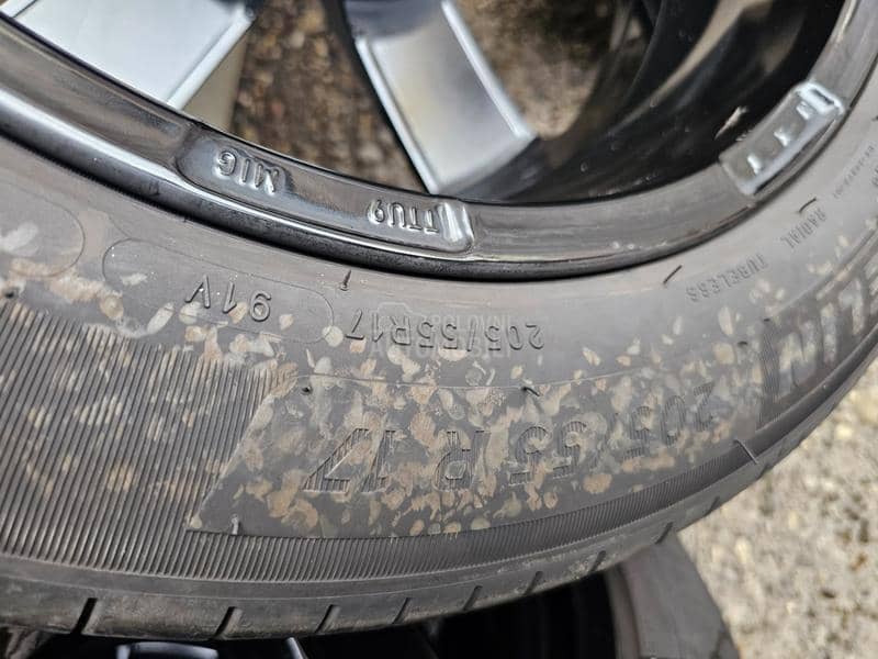 Aluminijumske felne TOP SET DEZENT 17" 5 x 100