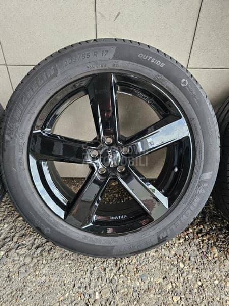 Aluminijumske felne TOP SET DEZENT 17" 5 x 100