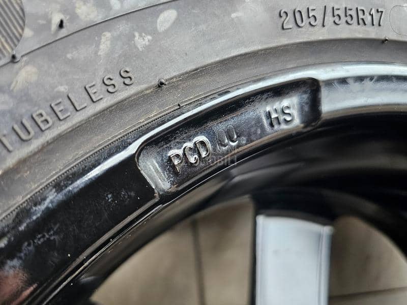 Aluminijumske felne TOP SET DEZENT 17" 5 x 100