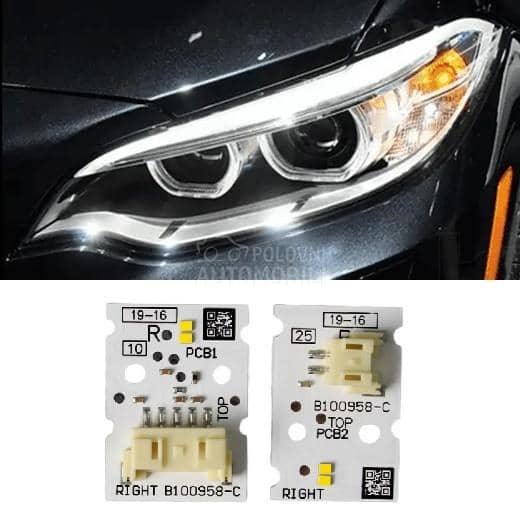 LED pločice, LED DRL desni far