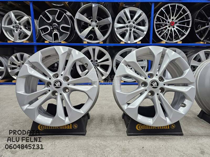 Aluminijumske felne SKODA 17" 5 x 112