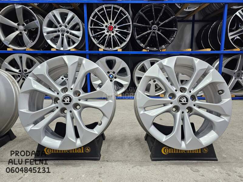 Aluminijumske felne SKODA 17" 5 x 112