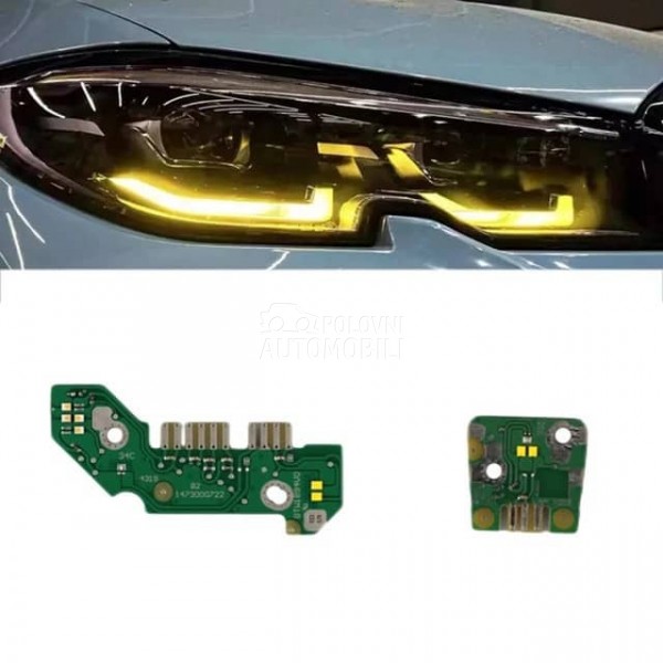 LED pločice, LED DRL desni far