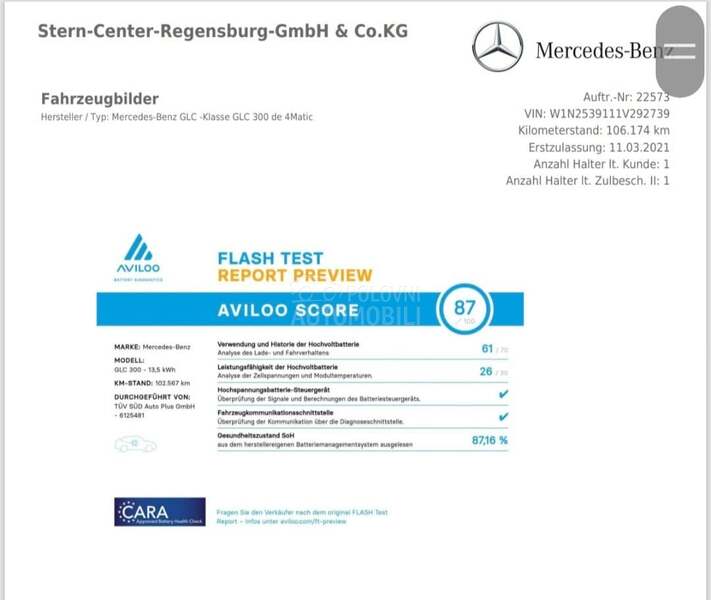 Mercedes Benz GLC 300 DE 4M EQ AMG NIGHT