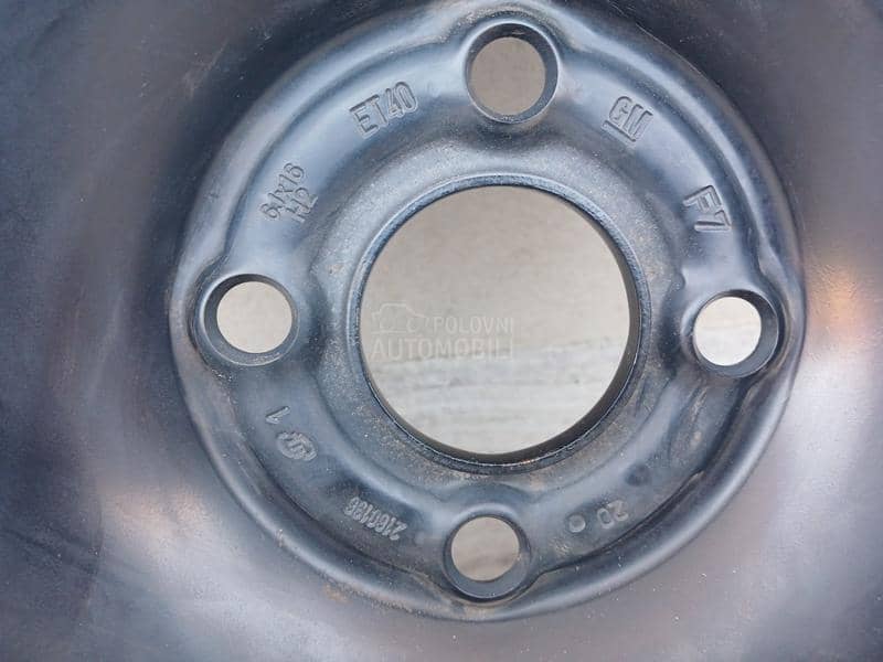 Čelične felne  16" 4 x 100