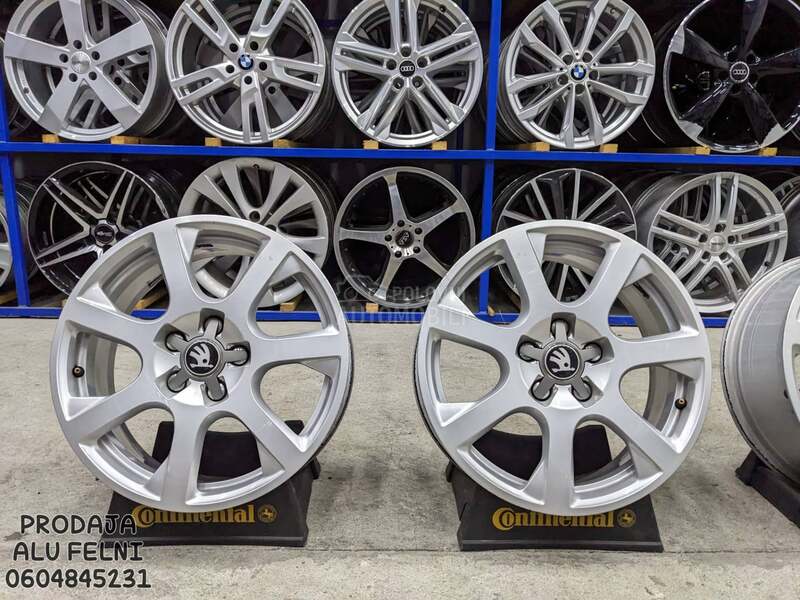 Aluminijumske felne SKODA 17" 5 x 112