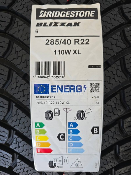 Bridgestone 285/40 R22 Zimska