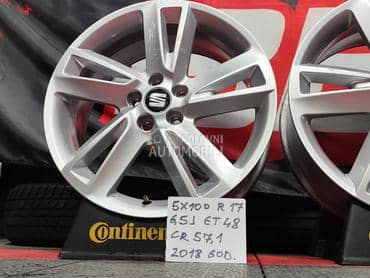 Aluminijumske felne  17" 5 x 100