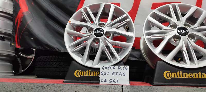 Aluminijumske felne  14" 4 x 100