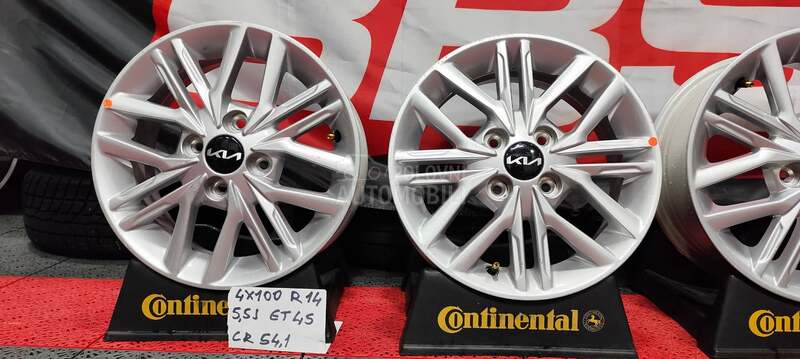 Aluminijumske felne  14" 4 x 100