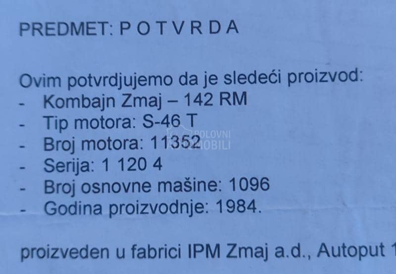 Zmaj 142 RM