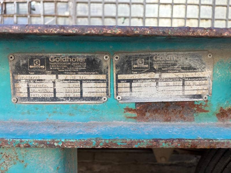 Goldhofer Troosovinka