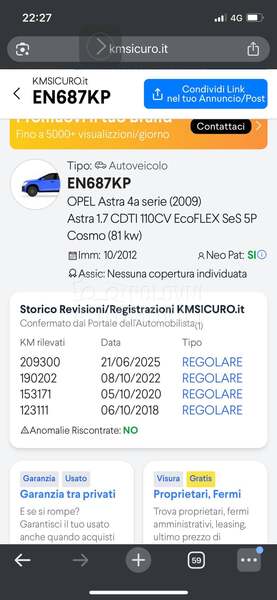 Opel Astra J 1.7 CDTI