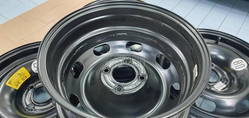 Čelične felne C3 208 15" 4 x 108