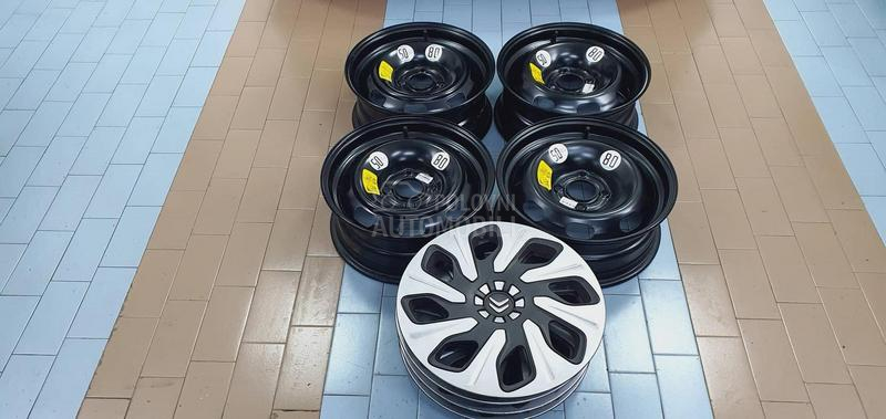 Čelične felne C3 208 15" 4 x 108