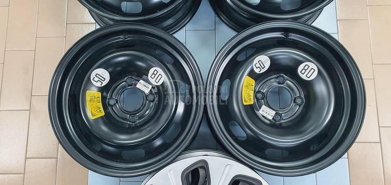 Čelične felne C3 208 15" 4 x 108