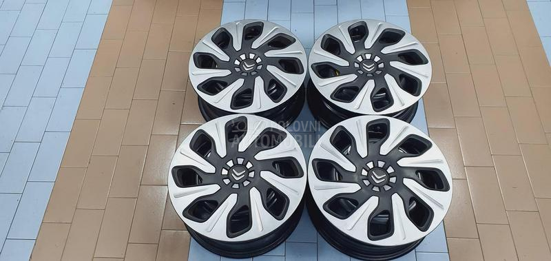 Čelične felne C3 208 15" 4 x 108