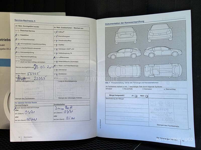 Volkswagen Tiguan CUP/Xenon/111 hk m