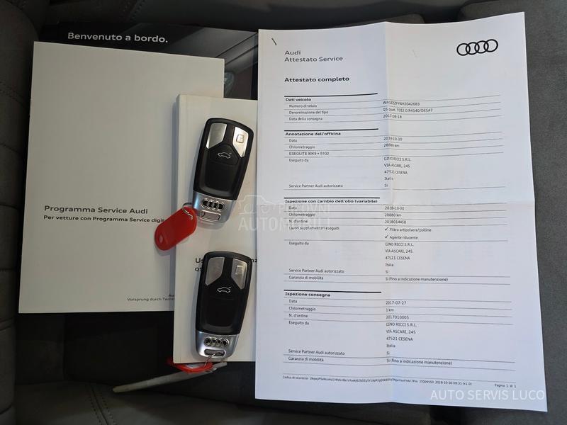 Audi Q5 2.0TDI VAZDUH/V.SERV
