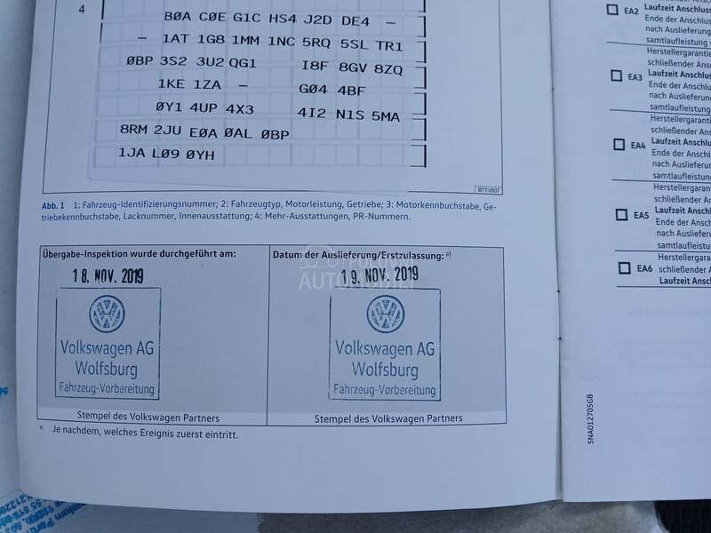Volkswagen Touran 2.0 TDi
