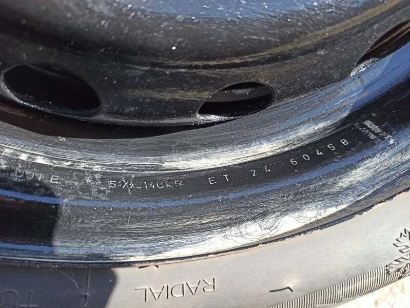 Čelične felne Michelin 14" 4 x 108