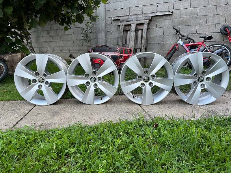 Aluminijumske felne Škoda 16" 5 x 112
