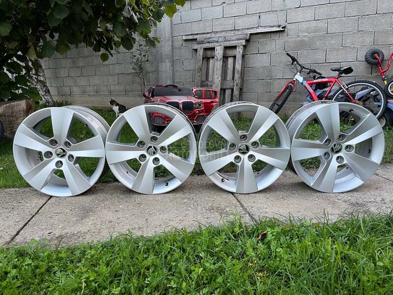 Aluminijumske felne Škoda 16" 5 x 112