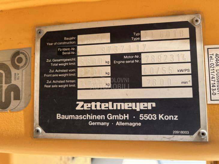 Zettelmeyer ZL601B