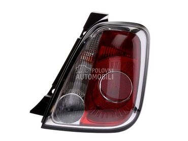 Stop Lampa CRNI Okvir za Fiat 500 od 2007. do 2015. god.