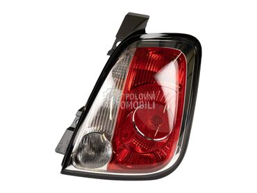 Stop Lampa CRNI Okvir za Fiat 500 od 2007. do 2015. god.