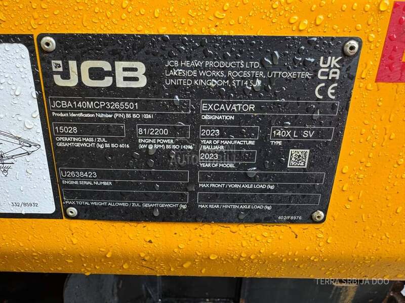 JCB 140X LC