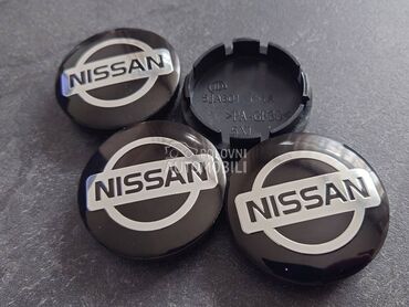cepovi za felne 56mm CRNI za Nissan 100 NX, Titanijum, 200 SX ...