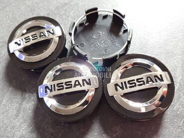 cepovi za felne 60mm CRNI za Nissan 100 NX, Titanijum, 200 SX ...
