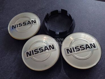 cepovi za felne 65mm SREBRNI za Nissan 100 NX, Titanijum, 200 SX ...
