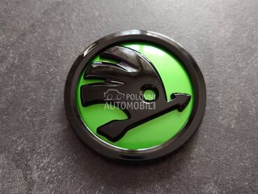 znak 80mm ZELENI za Škoda Rapid, Fabia, Favorit ...