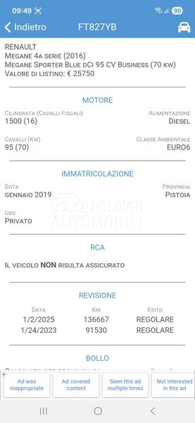 Renault Megane 1.5 DCI servi.sna