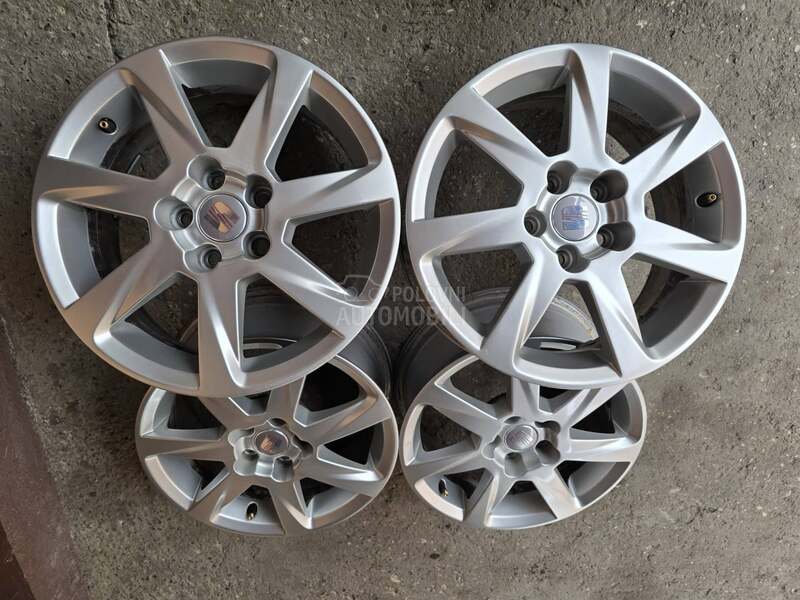 Aluminijumske felne seat 15" 5 x 100