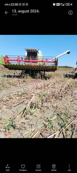Claas mega 218