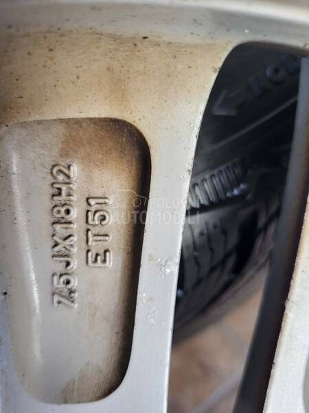 Aluminijumske felne  18" 5 x 112