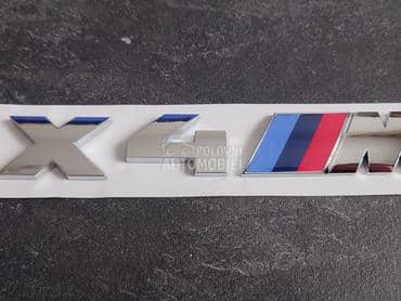 NOVO oznaka X4 M za BMW X4, X4 M