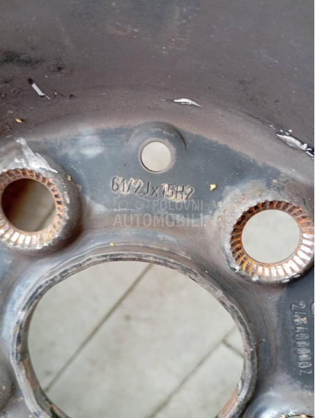 Čelične felne  15" 5 x 112